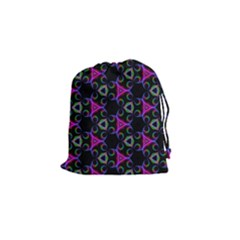 Background Wallpaper Pattern Drawstring Pouch (small) by Pakrebo