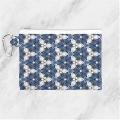 Background Wallpaper Pattern Canvas Cosmetic Bag (medium) by Pakrebo