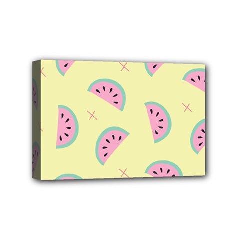 Watermelon Wallpapers  Creative Illustration And Pattern Mini Canvas 6  X 4  (stretched) by BangZart