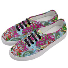 Supersonic Volcanic Splash Women s Classic Low Top Sneakers by chellerayartisans