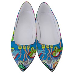 Supersonic Volcanic Fish Sonar Submarine Women s Low Heels by chellerayartisans