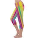 Background Colorful Abstract Capri Yoga Leggings View2