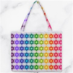 Background Colorful Geometric Mini Tote Bag by Pakrebo