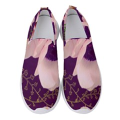 Flowers Women s Slip On Sneakers by BIBILOVER