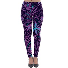 Stamping Lightweight Velour Leggings by Sobalvarro