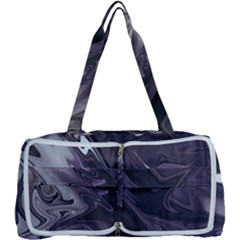 Purple Marble Digital Abstract Multi Function Bag by Pakrebo