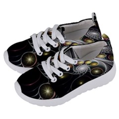 Fractal Bulbs Fantasy Curve Kids  Lightweight Sports Shoes by Pakrebo