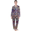 Oriental Satin Long Sleeve Pyjamas Set View1