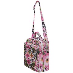Seamless Flower Patterns Vector 03 Crossbody Day Bag by Sobalvarro