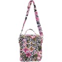 Seamless Flower Patterns Vector 03 Crossbody Day Bag View3