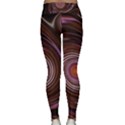 Fractal Waves Pattern Design Classic Yoga Leggings View2