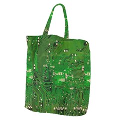 Background Green Board Business Giant Grocery Tote by Pakrebo