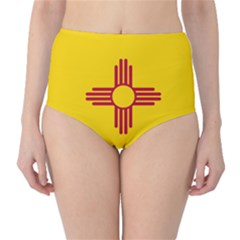 New Mexico Flag Classic High-waist Bikini Bottoms by FlagGallery