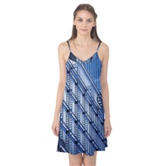 Abstract Architecture Azure Camis Nightgown by Pakrebo