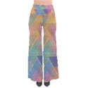 Triangle Pattern Mosaic Shape So Vintage Palazzo Pants View1