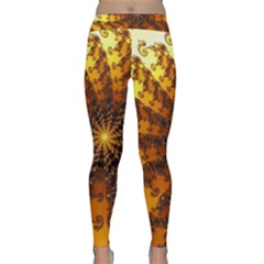 Background Colorful Graphic Design Classic Yoga Leggings by Pakrebo