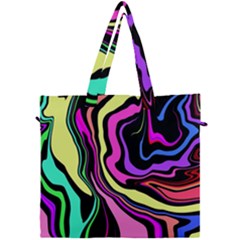 The 80s R Back Canvas Travel Bag by designsbyamerianna