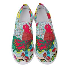 Supersonic Key West Gypsy Blast Women s Slip On Sneakers by chellerayartisans