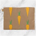 Healthy Fresh Carrot Canvas Cosmetic Bag (XXL) View1