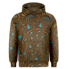 Fractal Abstract Men s Pullover Hoodie by Bajindul