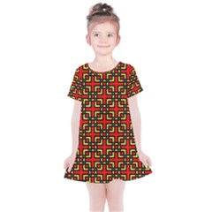 Rby-2-8 Kids  Simple Cotton Dress by ArtworkByPatrick