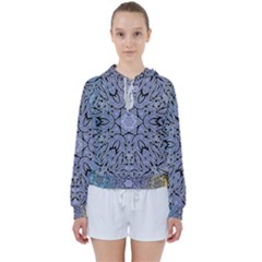 Mosaic Pattern Women s Tie Up Sweat by Bajindul