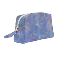Abstract Triangles Geometric Wristlet Pouch Bag (medium) by Bajindul