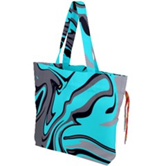 Idk Idk Idk Drawstring Tote Bag by designsbyamerianna