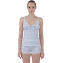 Binary Background Tie Front Two Piece Tankini View1