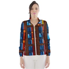 Architecture Color Colour Windows Women s Windbreaker by Pakrebo