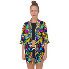 Ml-c5-8 Open Front Chiffon Kimono by ArtworkByPatrick