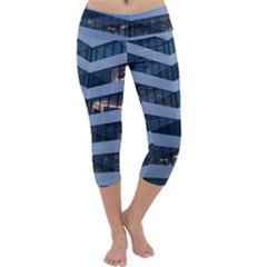 Architectural Design Architecture Building Business Capri Yoga Leggings by Pakrebo