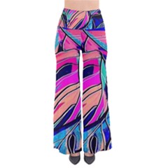 Tropical Leaves Resize 2000x2000 Same A3580b So Vintage Palazzo Pants by Sobalvarro