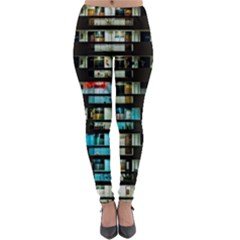 Architectural Design Architecture Building Cityscape Lightweight Velour Leggings by Pakrebo