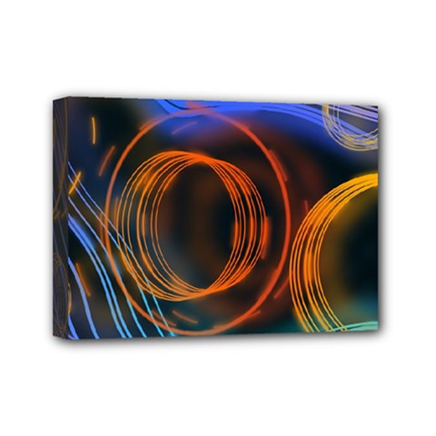 Research Mechanica Mini Canvas 7  X 5  (stretched) by HermanTelo