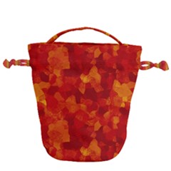 Fall Drawstring Bucket Bag by designsbyamerianna