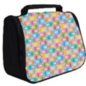 Seamless Pattern Background Abstract Full Print Travel Pouch (Big) View2