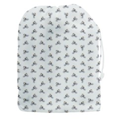 Cycling Motif Design Pattern Drawstring Pouch (xxxl) by dflcprintsclothing
