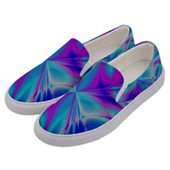 Background Design Pattern Colorful Men s Canvas Slip Ons by Sudhe