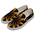 Fractal Artwork Idea Allegory Art Pattern Men s Canvas Slip Ons View2