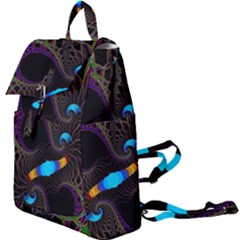 Fractal Artwork Abstract Background Buckle Everyday Backpack by Sudhe