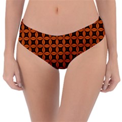 Background Texture Design Geometric Reversible Classic Bikini Bottoms by Sudhe