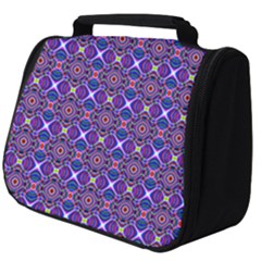 Background Pattern Geometrical Full Print Travel Pouch (big) by Sudhe