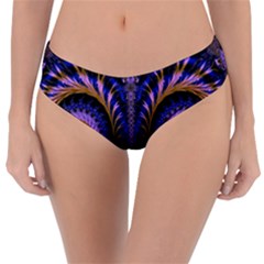 Abstract Fractal Pattern Artwork Reversible Classic Bikini Bottoms by Sudhe