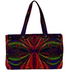 Abstract Art Fractal Canvas Work Bag by Sudhe
