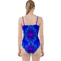 Digital Art Artwork Fractal Color Abstact Cut Out Top Tankini Set View2