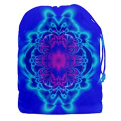 Digital Art Artwork Fractal Color Abstact Drawstring Pouch (xxxl) by Pakrebo
