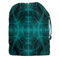 Abstract Art Design Digital Art Drawstring Pouch (xxxl) by Pakrebo