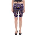 Abstract Art Artwork Fractal Design Art Pattern Yoga Cropped Leggings View1