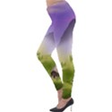 Digital Art Painting Landscape Lightweight Velour Leggings View3